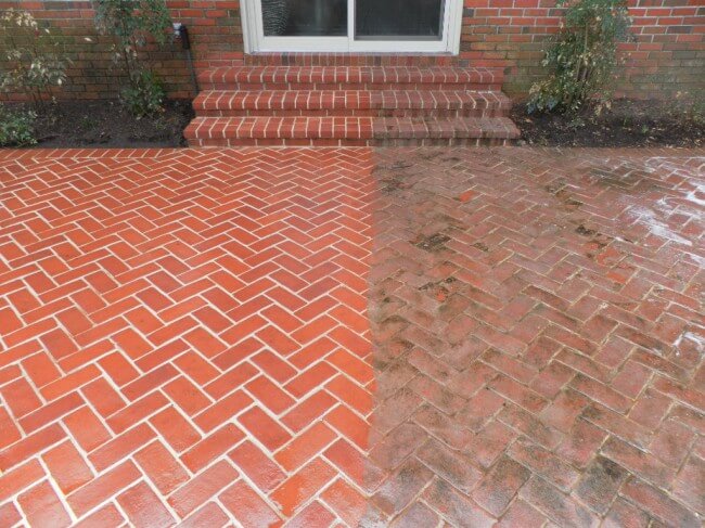 Paver Pressure Washing