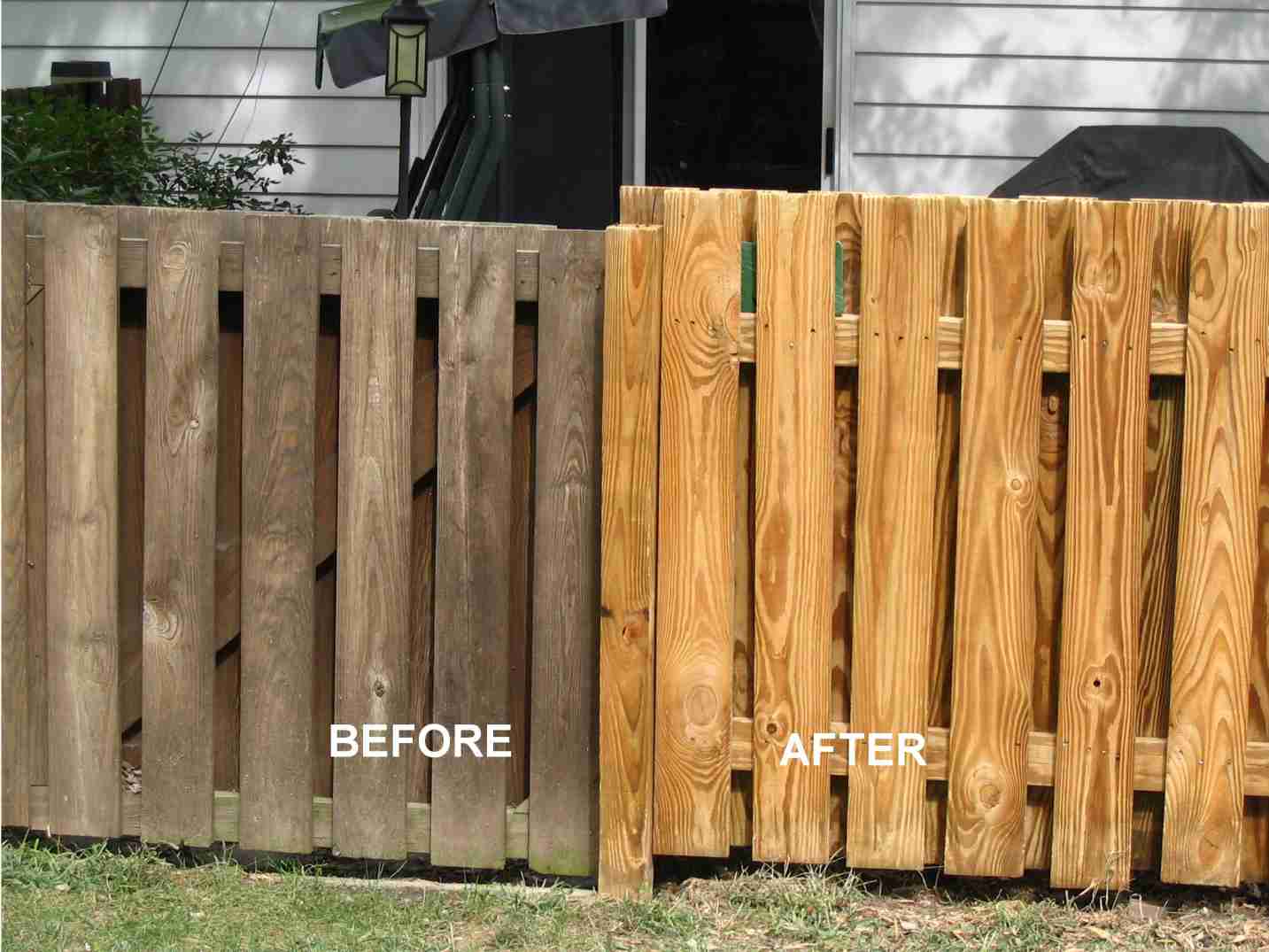 Fence Pressure Washing